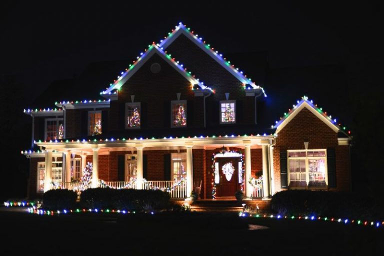 Residential Christmas Light Installation - Grand Rapids